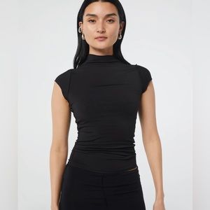 The Line By K Reese Mock Neck Top
